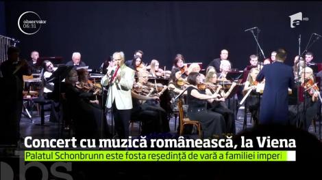 Concert cu muzică românească, la Viena