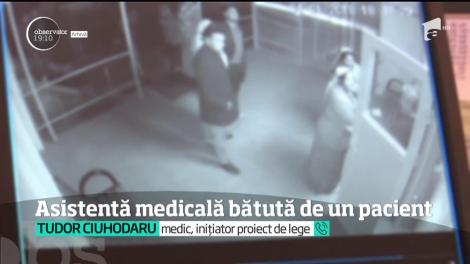 Asistentă medicală bătută de un pacient, în Spitalul Judeţean Braşov