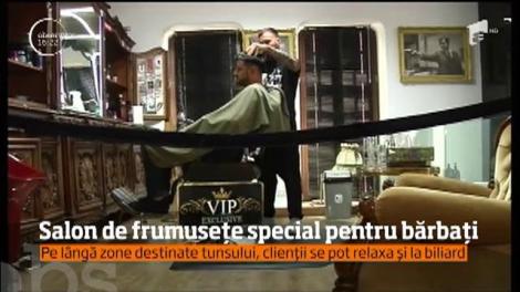 Salon de frumusețe special pentru bărbați