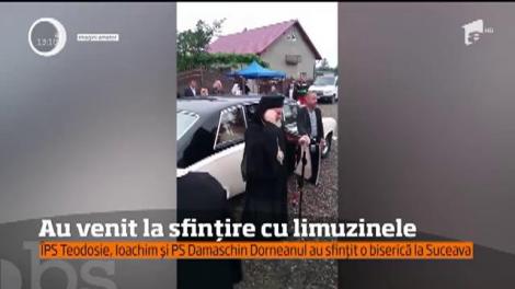 Trei Înalţi Prelaţi ai Bisericii Ortodoxe Române au reuşit să-i lase cu gurile căscate pe enoriaşii prezenţi la sfinţirea unei biserici din comuna suceveană Baia!
