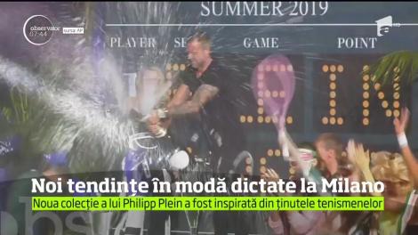 Paris Hilton a păşit pe podium la cea mai recentă prezentare de modă marca Philipp Plein