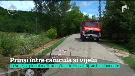 Furtuna din Capitală a inundat zeci de maşini şi apartamente. Ploaia a lovit însă doar în anumite cartiere