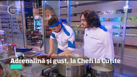 Adrenalină și gust, la "Chefi la cuțite"! Mai mulți motocicliști vin să deguste preparatele concurenților