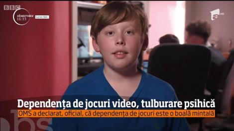 Dependența de jocuri video, tulburare psihică