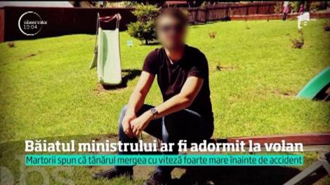Fiul ministrului Justiţiei a ajuns la spital, după ce s-a răsturnat cu maşina pe o şosea din Iaşi. Tânărul ar fi adormit la volan