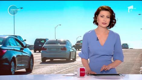 Traficul pe DN 1 a fost blocat din cauza unei tamponări în lanţ care a avut loc pe unul dintre podurile de la intrarea în Capitală!