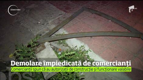 Scandal în Piaţa Berceni din Capitală