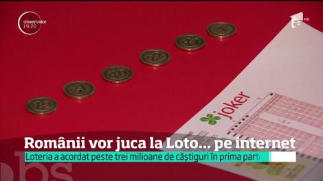 Biletele la Loto s-ar putea muta online. Speriaţi de concurenţa caselor de pariuri, reprezentanţii loteriei pregătesc un proiect prin care să mute jocul direct pe telefon sau calculator