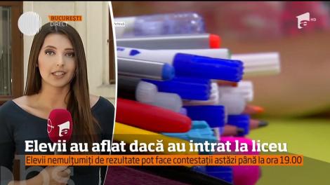 Elevii au aflat dacă au promovat sau nu Evaluarea Naţională!