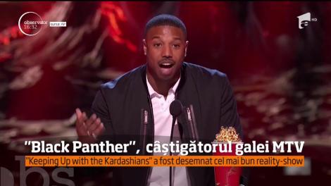 "Black Panther", câștigătorul galei MTV