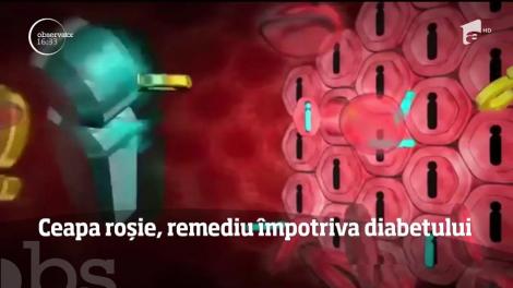 Ceapa roșie, remediu împotriva diabetului
