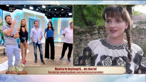 Neatza te deşteaptă... de ziua ta! La mulți ani, Ana-Maria”