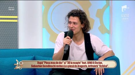 Sebastian Seredinschi a revenit cu o nouă piesă de dragoste, intitulată ”Ochii ei”