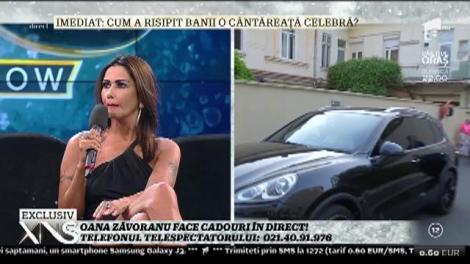 Oana Zăvoranu face cadouri în direct! Vedeta oferă parfumuri telespectatorilor