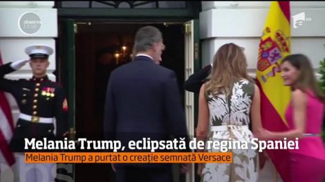 Melania Trump a fost eclipsată de regina Spaniei, scrie presa străină