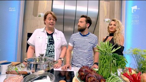 Vlăduț gătește o rețetă de supă Aventura