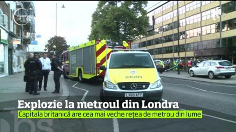 Britanicii au retrăit momente de groază, după ce o explozie s-a produs la metroul din Londra
