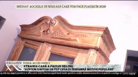 Strania casă a Paulei Seling: "Suntem iubitori de tot ceea ce înseamnă motive populare"