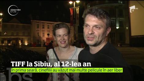 Pentru al 12-lea an consecutiv se desfăşoară Festivalul Internaţional de Film Transilvania