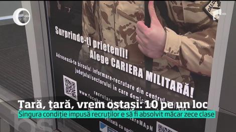 La revedere corporaţie, bun venit in Armată Rom&acirc;nă. Zeci de mii de tineri dezamăgiţi de mediul privat vor să devină angajaţi ai statului!