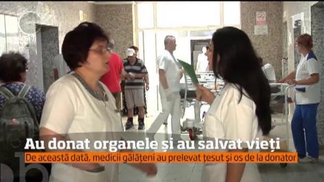 Medicii gălăţeni au reuşit să convingă familia unui bărbat aflat în moarte cerebrală să îi doneze organele!