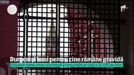 50.000 de dolari şi burgeri pe viaţă dacă rămâi însărcinată în timpul Campionatului Mondial de Fotbal. Scandalul în care este implicat un cunoscut lanţ de restaurante fast-food