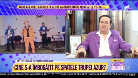 Trupa AZUR şi isteria din anii '80. Nelu Vlad, liderul formaţiei fenomen, terorizat şi persecutat de oamenii lui Ceauşescu: "Au crezut că am aurul ascuns într-o găleată cu untura"