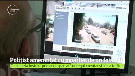 Un poliţist local din Iaşi a primit ameninţări cu moartea de la un fost primar