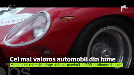 Cea mai scumpă maşină din lume va fi scoasă la licitaţie