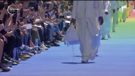 Primul designer afro-american al brandului de lux Louis Vuitton şi-a făcut debutul