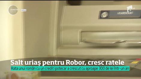 Românii cu rate în lei au primit astăzi încă o lovitură! Indicele Robor a trecut de pragul psihologic de 3%