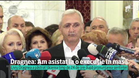 Liviu Dragnea face primele declaraţii după condamnare