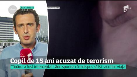 Detalii incredibile! Un adolescent din Bucureşti, membru ISIS. Cum plănuia băiatul de 15 ani un atac terorist (VIDEO)