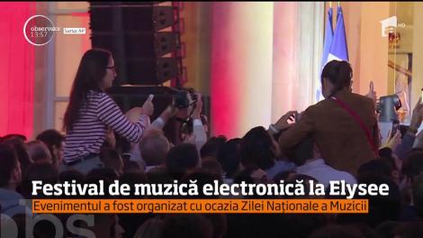 Palatul Elysee s-a transformat într-un ring de dans