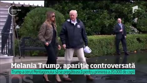 Vizita Melaniei Trump la graniţa cu Mexiul a generat un scandal uriaş de imagine