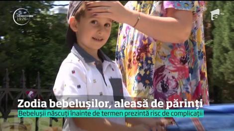 Zodia bebelușilor, aleasă de părinți. Bebelușii năcuți înainte de termen prezintă risc de complicații