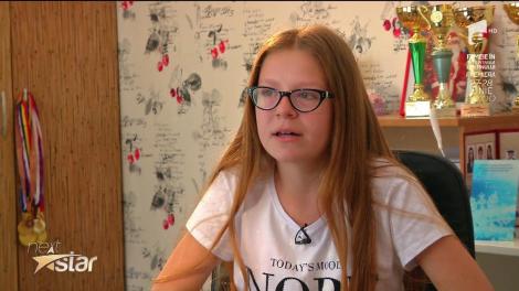 Moment emoționant la ”Next Star”. Surpriză pentru Andreea Bucur, tânăra cântăreță de fado