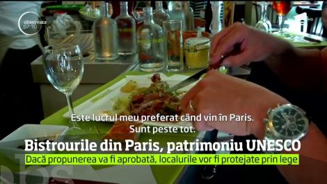 Bistrourile din Paris, patrimoniu UNESCO. Proprietarii și bucătarii au trimis propunerea la Ministerul Culturii