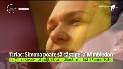 Ion Țiriac este, de mai mulți ani, susținătorul din umbră al Simonei Halep. Țiriac: ”Simona poate să câștige la Wimbledon”