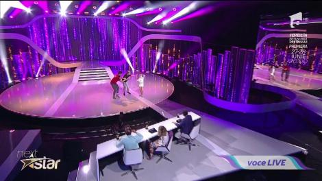 Astrid Muthu interpretează un musical pe scena ”Next Star”