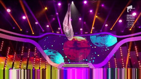 Sonia Mihăilescu, număr de circ pe scena ”Next Star”