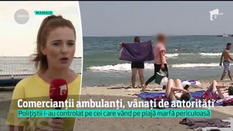 Comercianții ambulanți, vânați de autorități Polițiștii i-au controlat pe cei care vând pe plajă marfă periculoasă