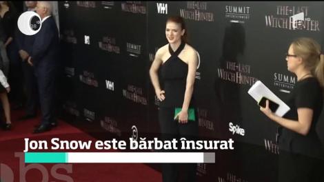 Jon Snow este bărbat însurat. Kit Harington și Rose Leslie sunt împreună din 2012