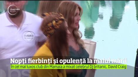 Nopți fierbinți și opulență la malul mării. În cel mai luxos club din Mamaia a mixat celebrul DJ britanic, David Craig