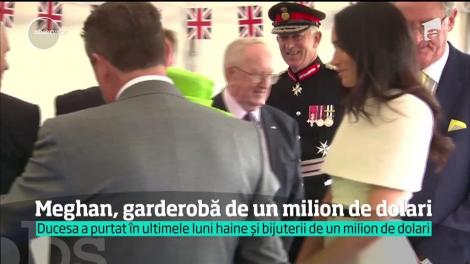 Meghan, garderobă de un milion de dolari. Ducesa a purtat în ultimele luni haine și bijuterii de un milion de dolari