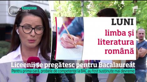 Liceenii se pregătesc pentru Bacalaureat. Pentru prima oară, probele de competențe la BAC au fost susținute mai devreme