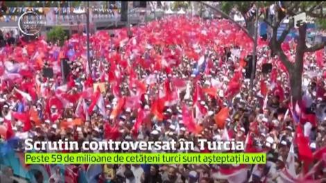Alegeri prezidențiale și parlamentare controversate în Turcia. Peste 59 de milioane de cetățeni sunt așteptați la vot