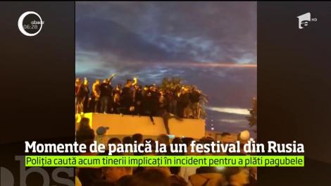 Momente de panică în Rusia. Plafonul unui camion pe care erau aşezaţi zeci de oameni s-a prăbuşit în mijlocul mulţimii