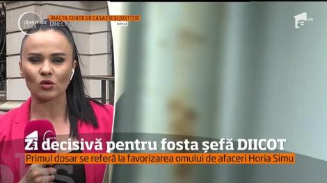Zi decisivă pentru fostă sefă DIICOT