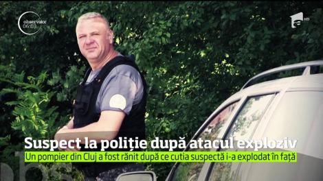Un bărbat care a revendicat atacul asupra unui pompier din Cluj s-a predat poliţiştilor